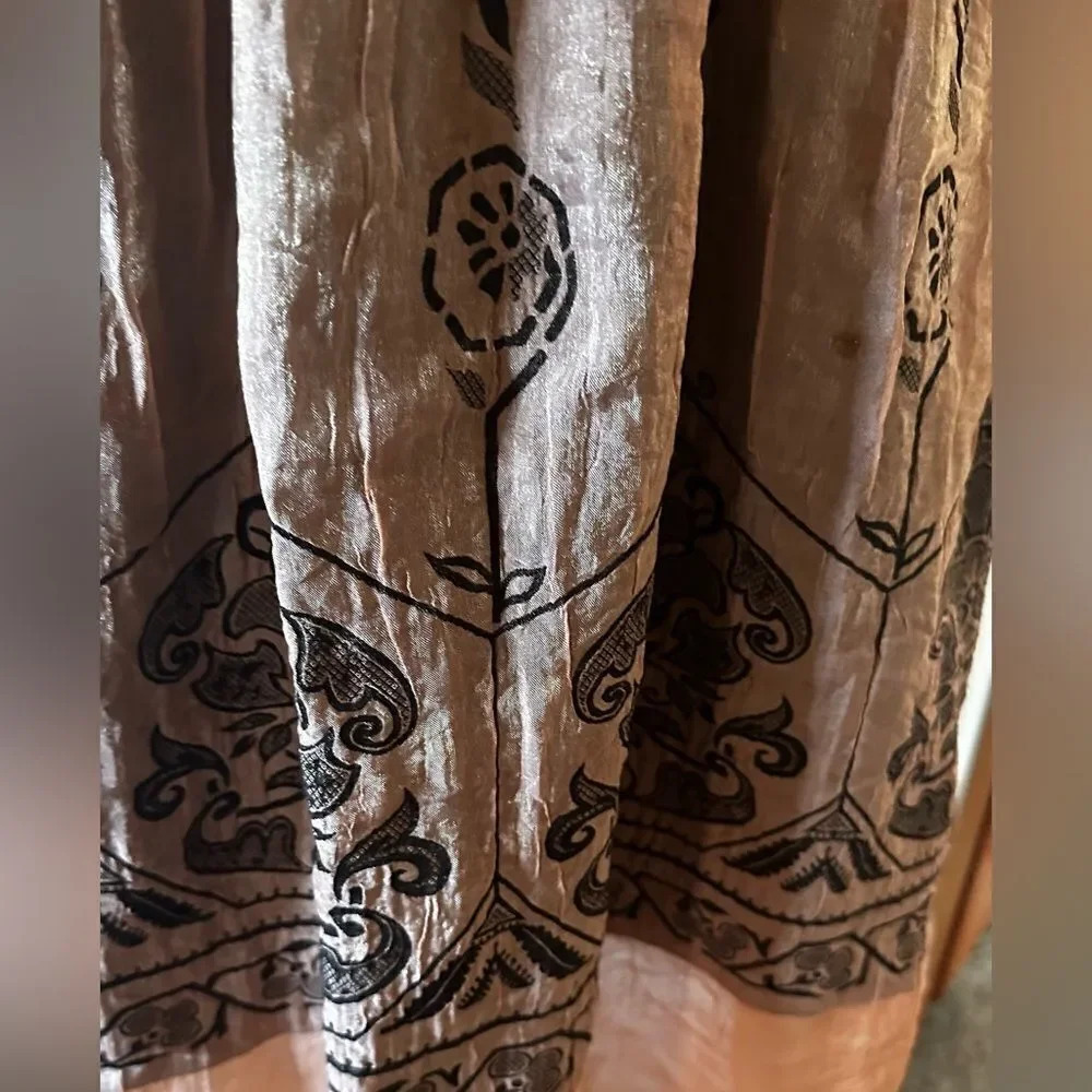 Anthropologie Lapis Boho Convertible Tube Dress Skirt One Size Floral - Picture 4 of 4